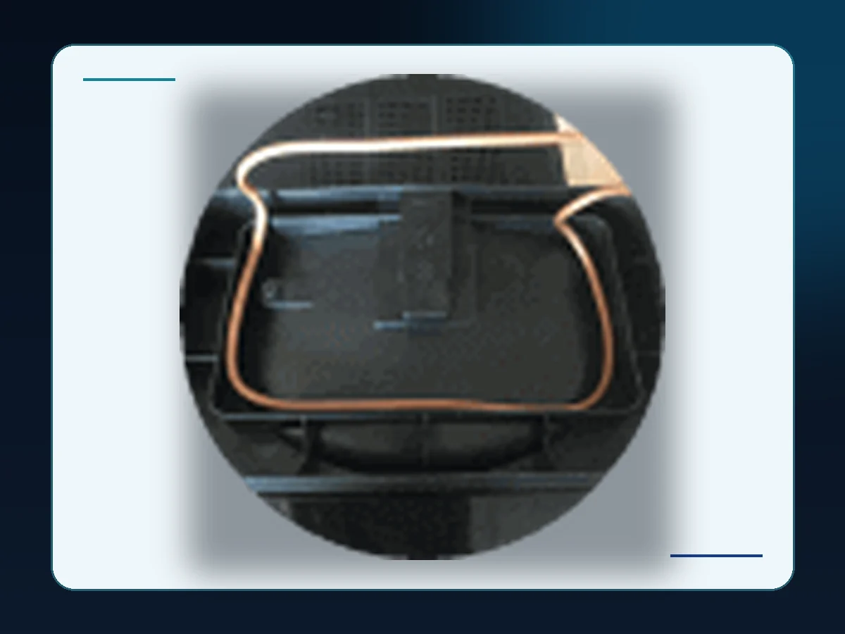 Markool Self-Evaporation Water Tray: formed condensate tray located above the refrigeration base
